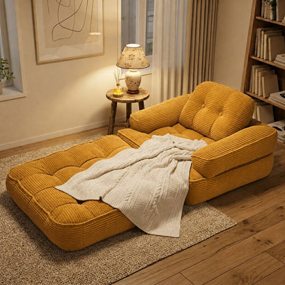 Convertible 2 In 1 Armrest Sofa For Bedroom Home Essentials