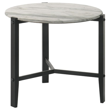 Tandi - Faux Marble Coffee Table Set Coaster Fine Furniture