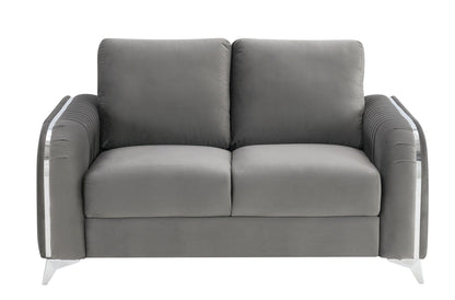 Wenona - Velvet Loveseat Acme