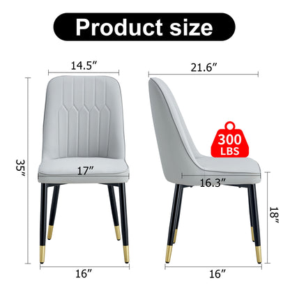 Modern Chair With Metal Legs Home Essentials