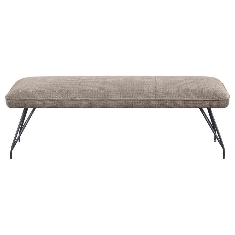 Dodson - Fabric Upholstered Dining Bench Coaster Fine Furniture