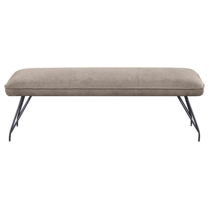 Dodson - Fabric Upholstered Dining Bench Coaster Fine Furniture