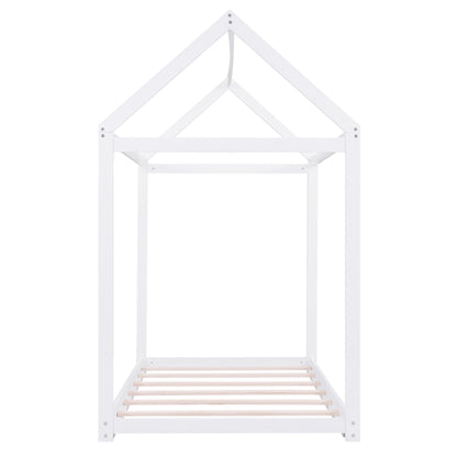 Wooden House Shaped Bed Hearth and Haven