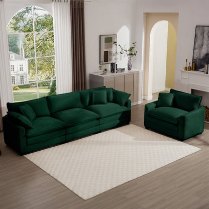 Elegant Oversized Sectional Sofa Set With Deep Seats And Flexible Layout Home Essentials