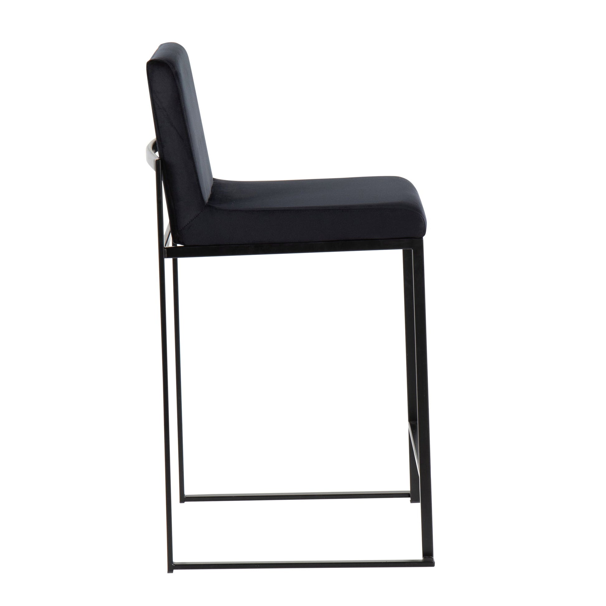 Fuji - Contemporary Modern Elegance, High Back Counter Stool Lumi Source