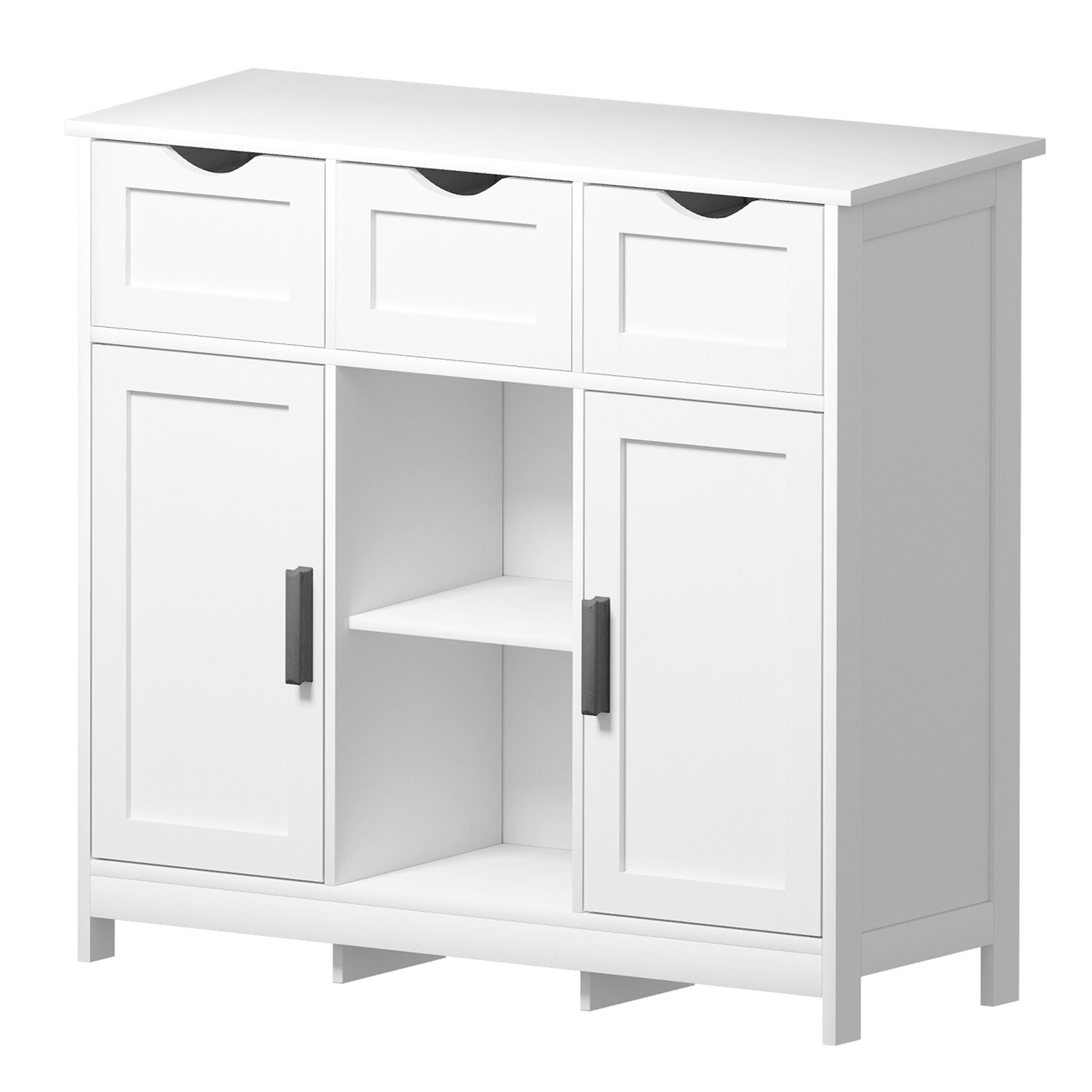 Storage Cabinets, Wooden Floor Cabinet, With Drawers And Shelves Storage Cabinets, Accent Cabinet For Living Room, Bedroom, Bathroom Furniture Home Decor Home Essentials