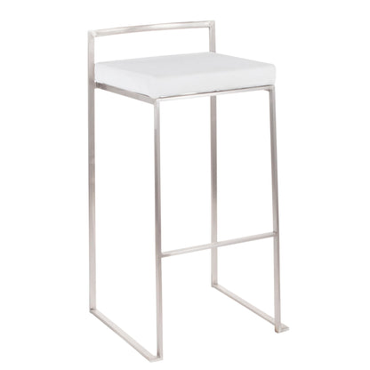 Fuji - Contemporary And Elegant Design Stackable Barstool Lumi Source