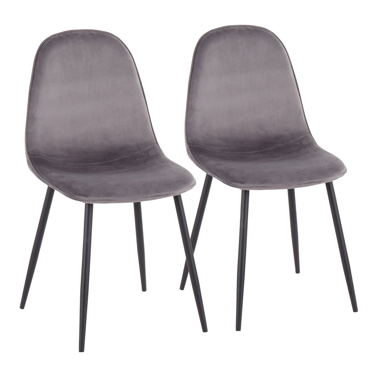 Pebble - Contemporary Casual Comfort Chair (Set of 2) Lumi Source