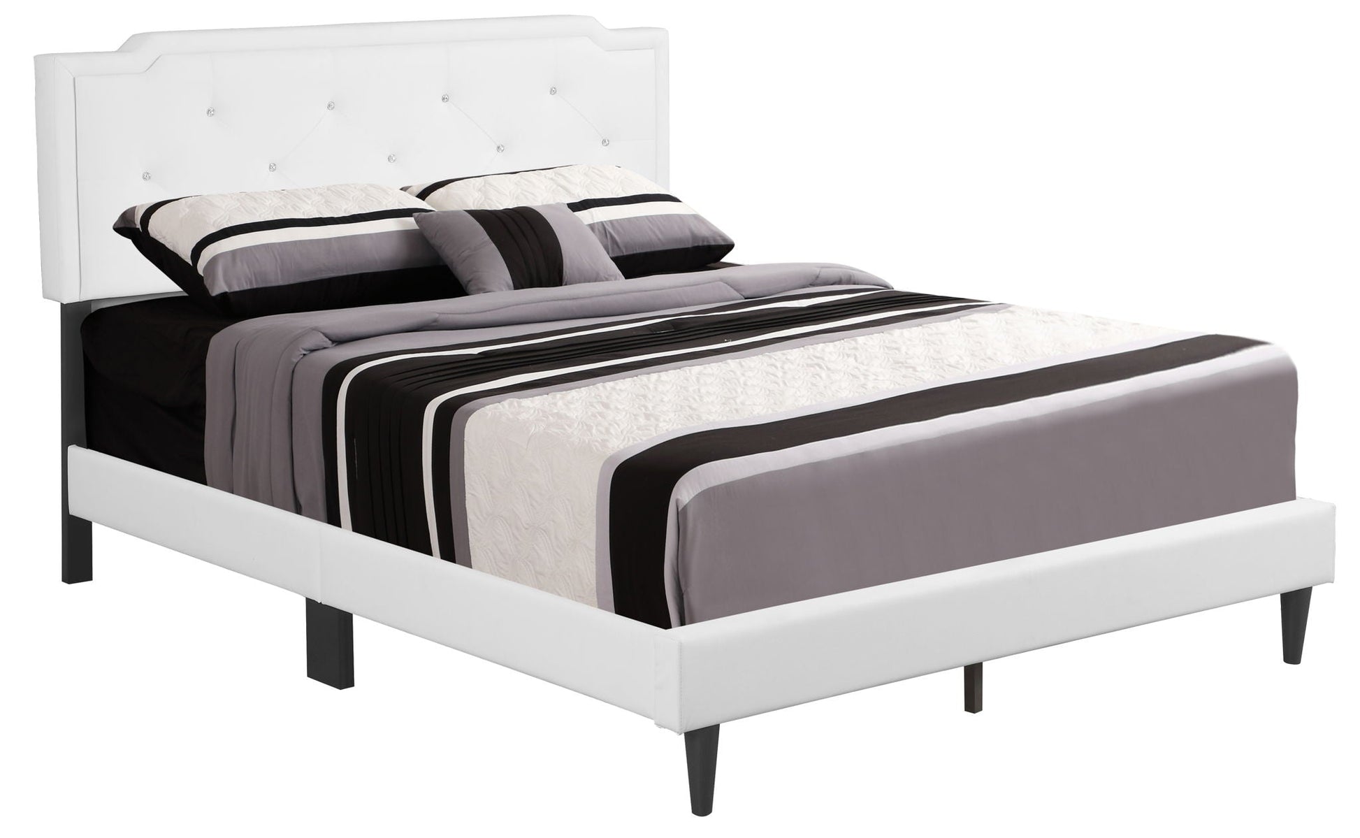 Button Tufted Bed Charming For Cozy Spaces Glory Furniture