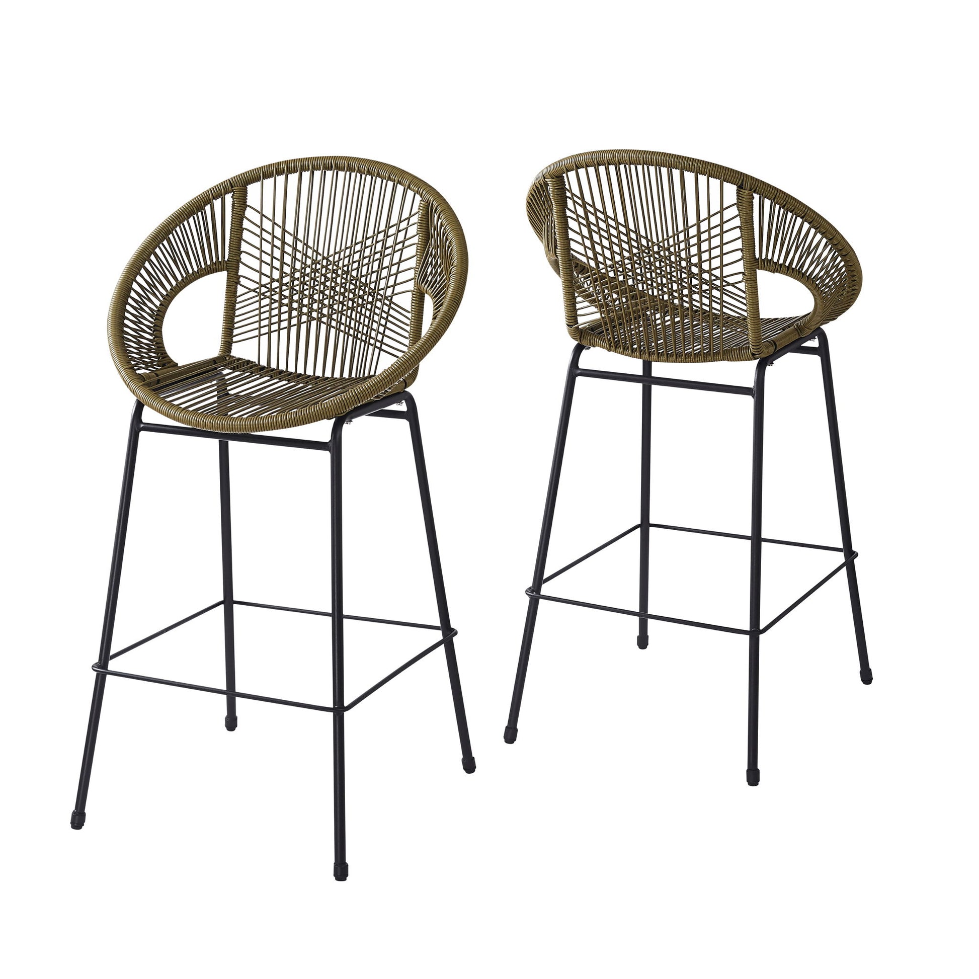 Ferrara - Outdoor Patio Barstool (Set of 2) Noble House