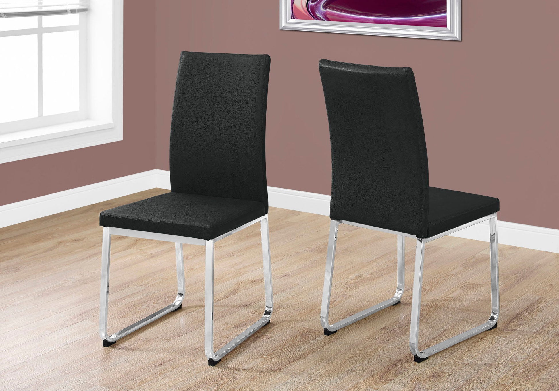 Dining Side Chair, Upholstered For Dining Room, Modern (Set of 2) 8th Street