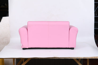 Kids Club Chair Sofa / Sectional And Ottoman - Pink Home Essentials