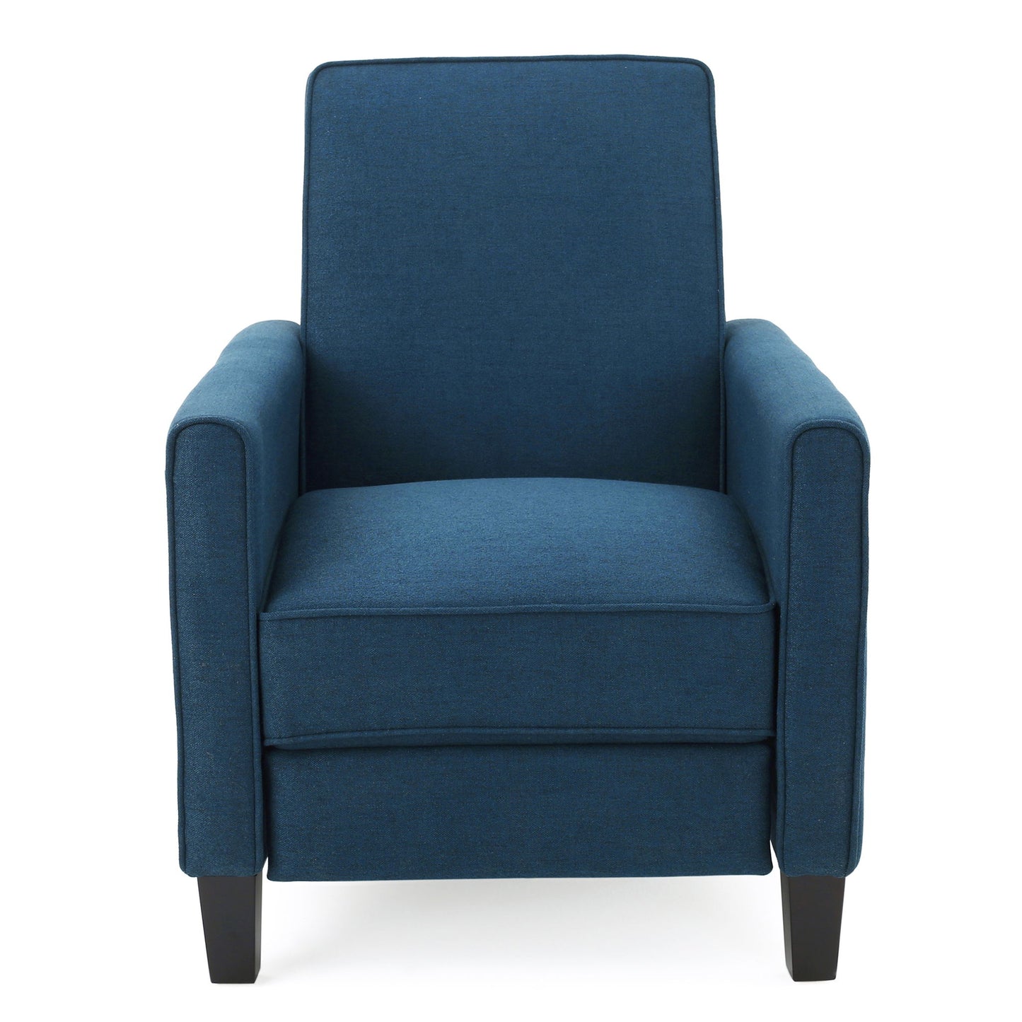 Upholstered Push Back Recliner Chair For Living Room Noble House