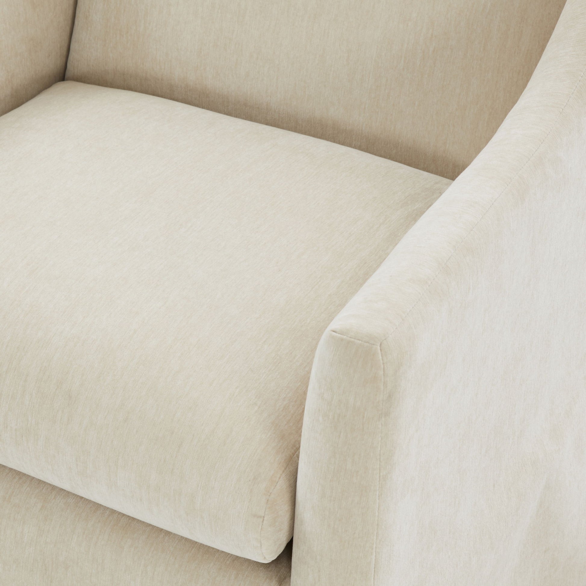 Luisa - Skirted Swivel Accent Chair Ridgecrest Home