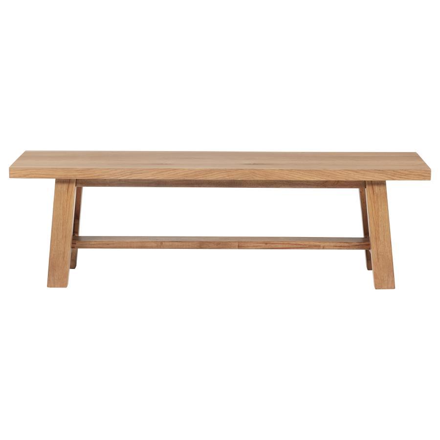 Middleton - Wood Backless Dining Bench Natural - Brown Coaster Fine Furniture