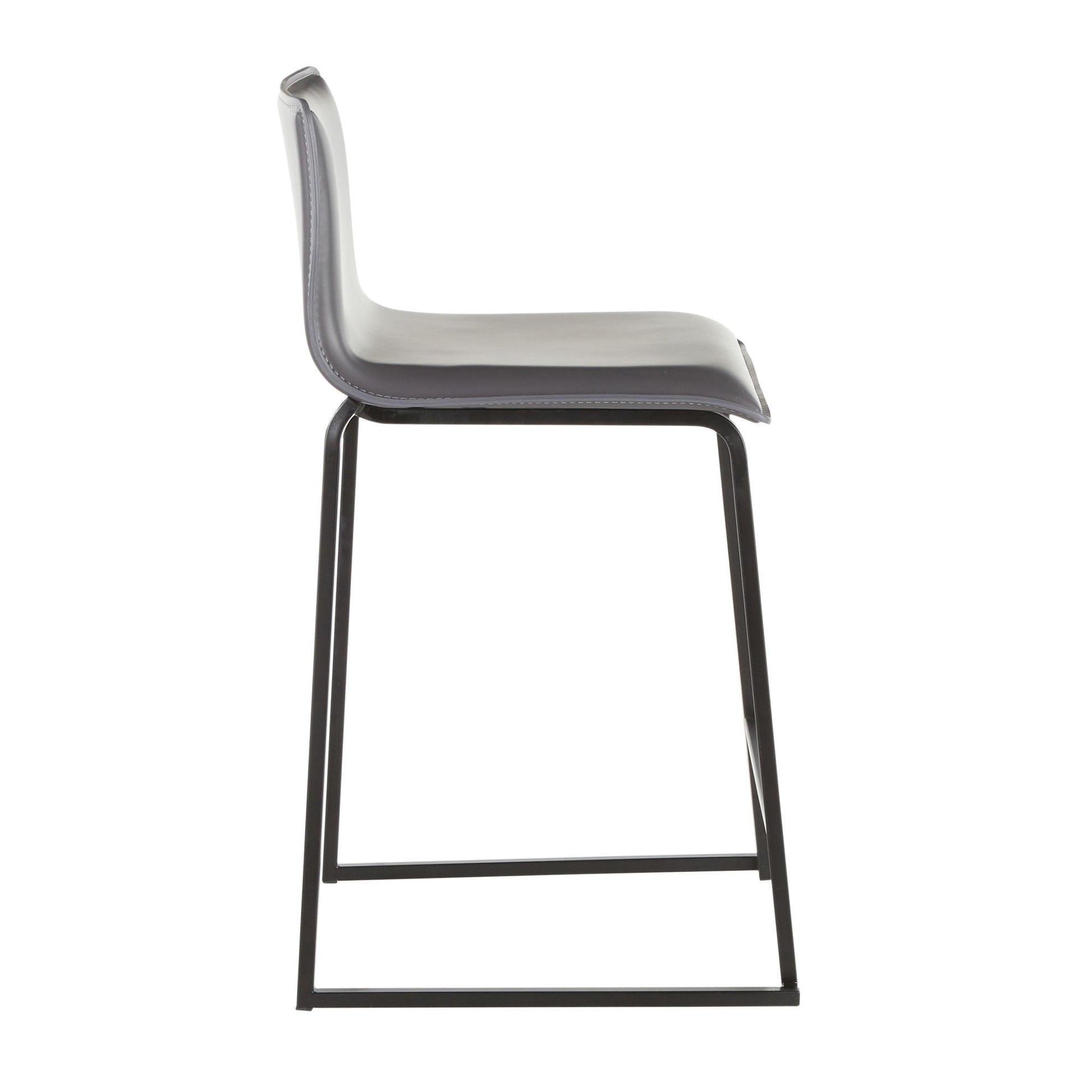 Mara - Upholstered Contemporary Counter Stool (Set of 2) Lumi Source