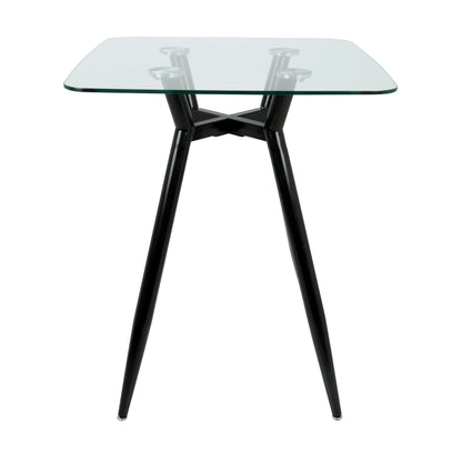 Clara - Mid Century Modern Square Table Lumi Source