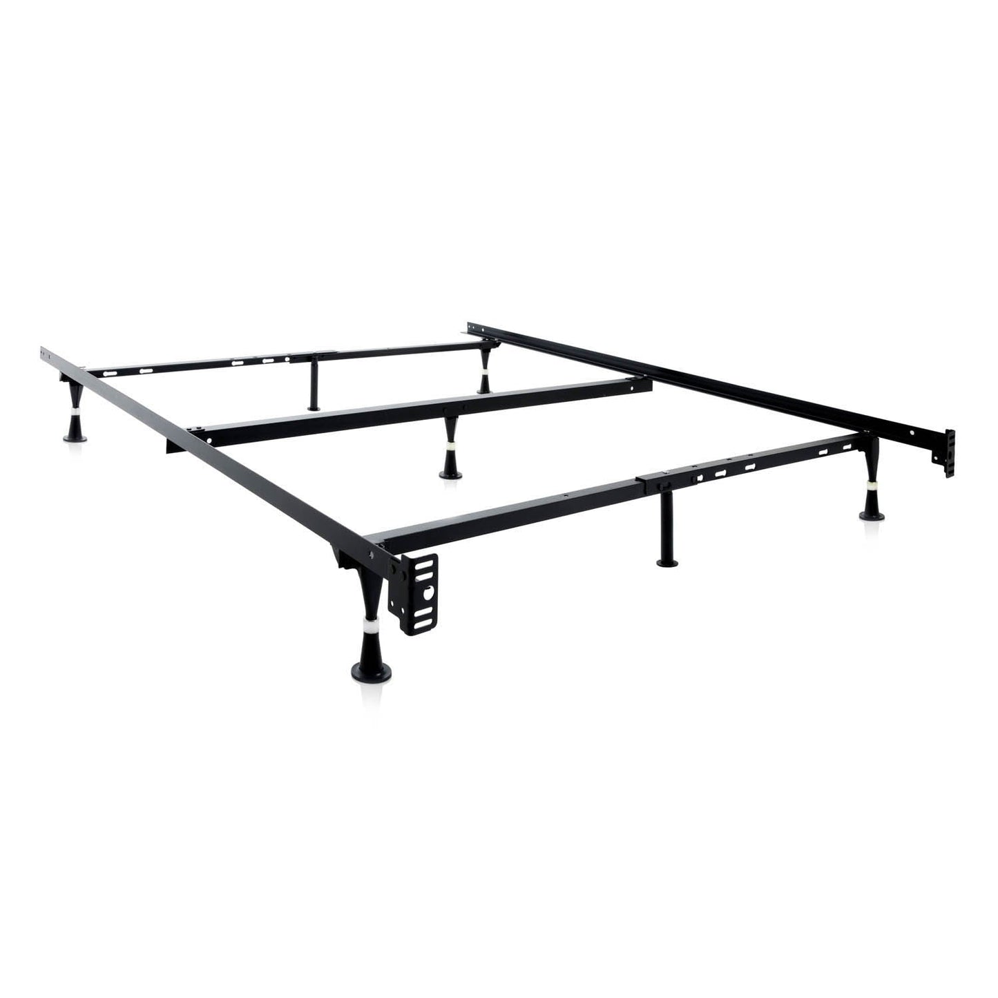 Queen / Full / Twin Adjustable Bed Frame - Wheels Malouf