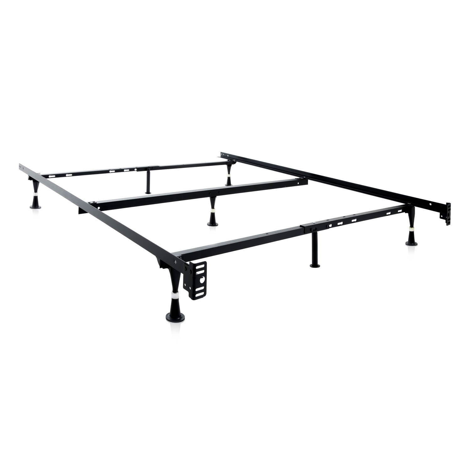 Queen / Full / Twin Adjustable Bed Frame - Wheels Malouf