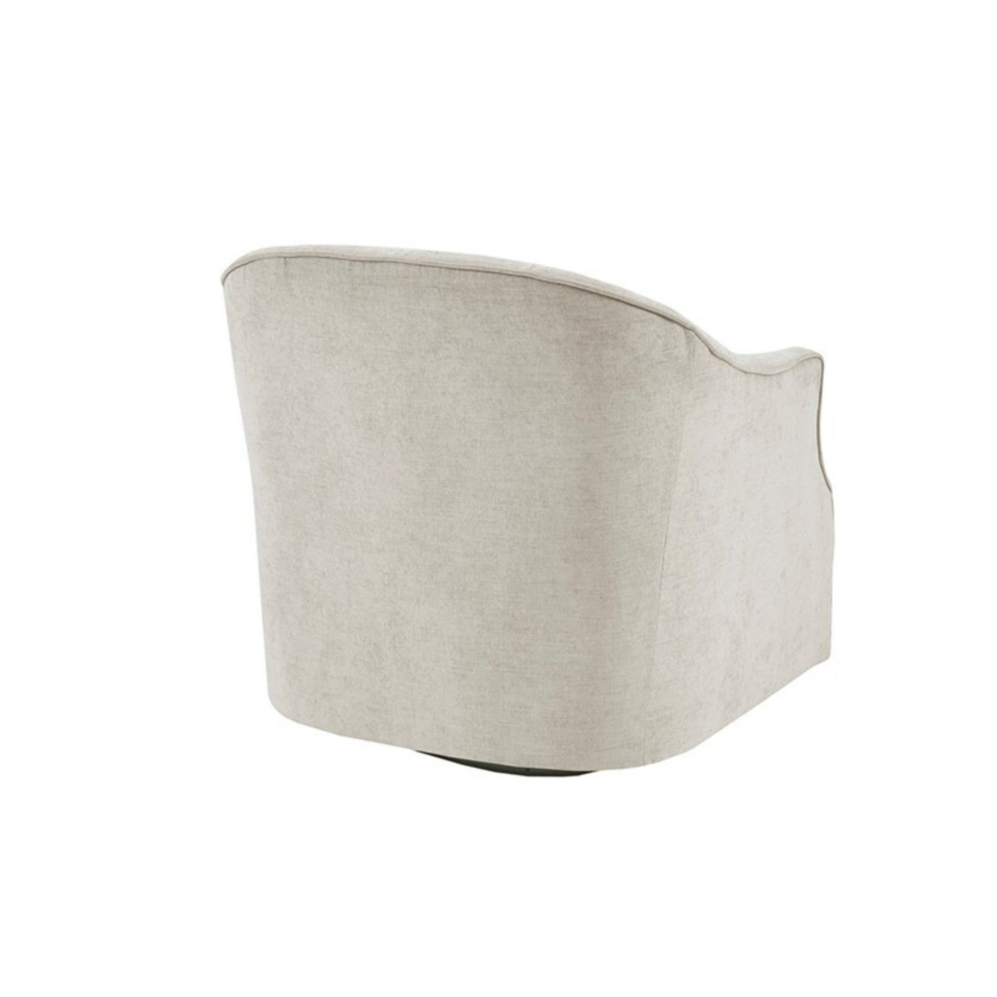 Calvin - Swivel Chair With 360 Degree Rotation - Beige JLA