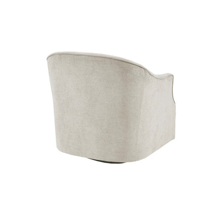 Calvin - Swivel Chair With 360 Degree Rotation - Beige JLA