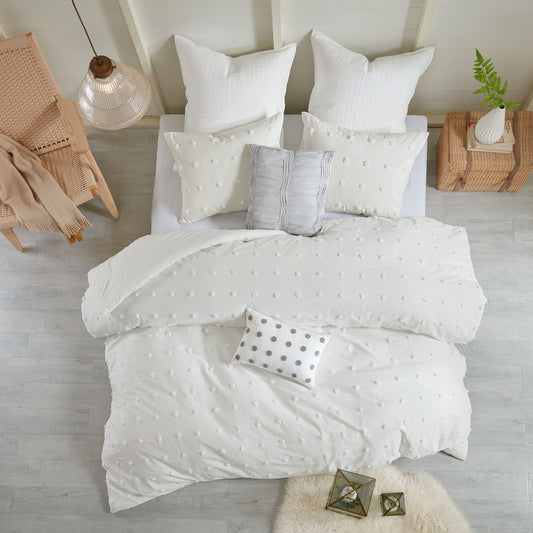 Brooklyn - King Comforter Set - Ivory Urban Habitat