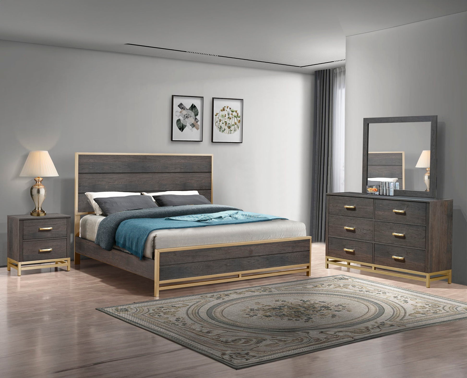 Trevor - Bedroom Set Crown Mark