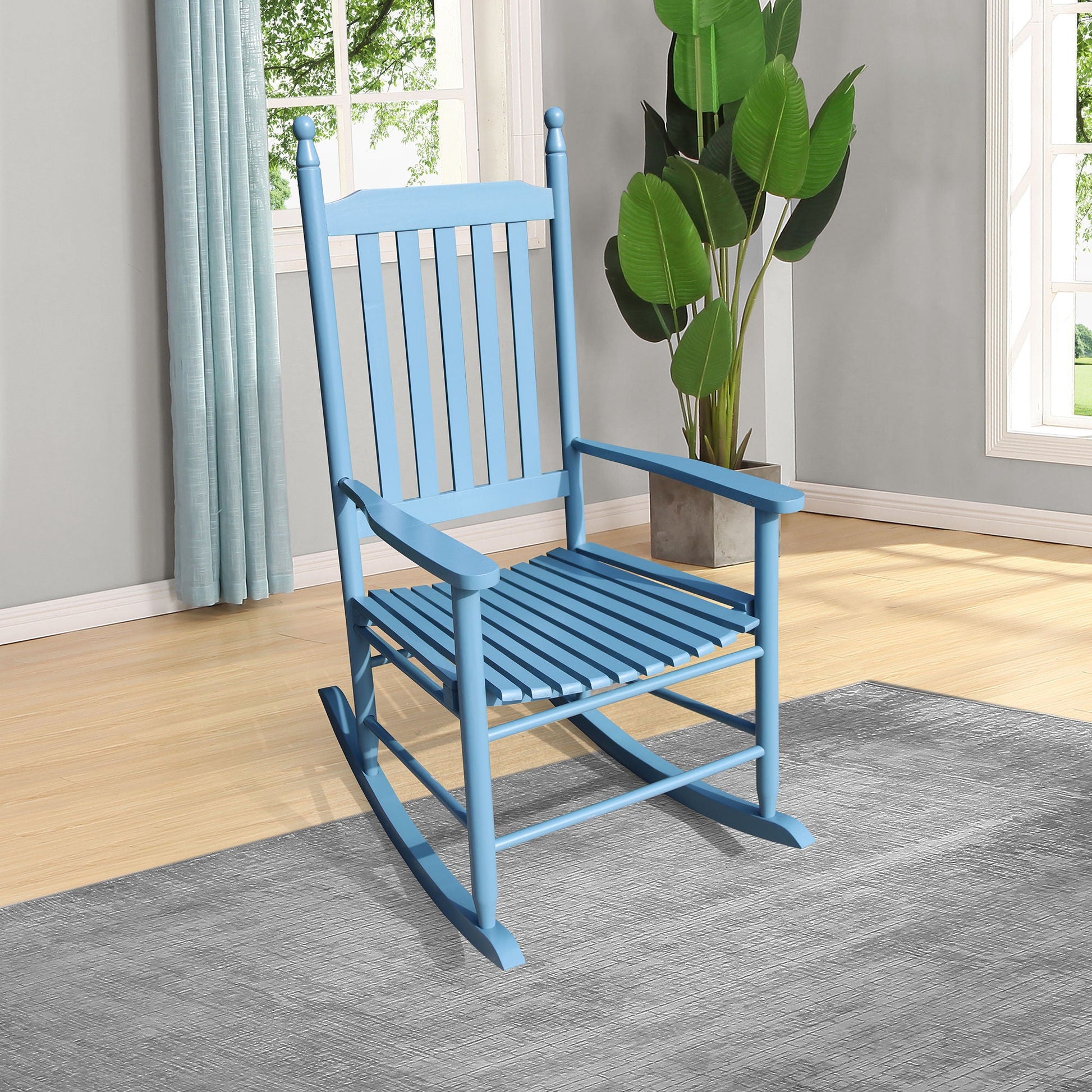 Wooden Porch Rocker Chair Home Essentials
