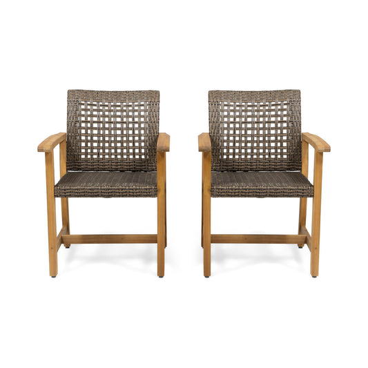 Hampton - Dining Chair (Set of 2) - Brown Noble House