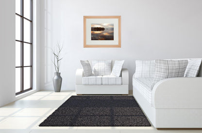 Golden Lake By Peter Adams - Wall Art - Gold