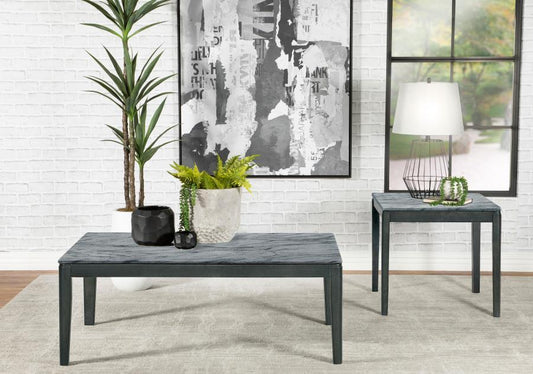 Mozzi - Faux Marble Coffee Table Set Coaster Fine Furniture