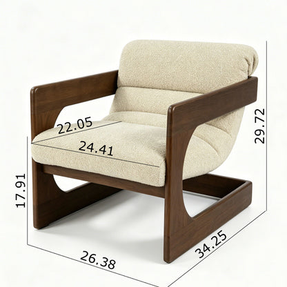 Ellis - Accent Chair - Beige Home Essentials