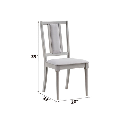 Marta - Side Chair (Set of 2) - Beige / Natural Acme