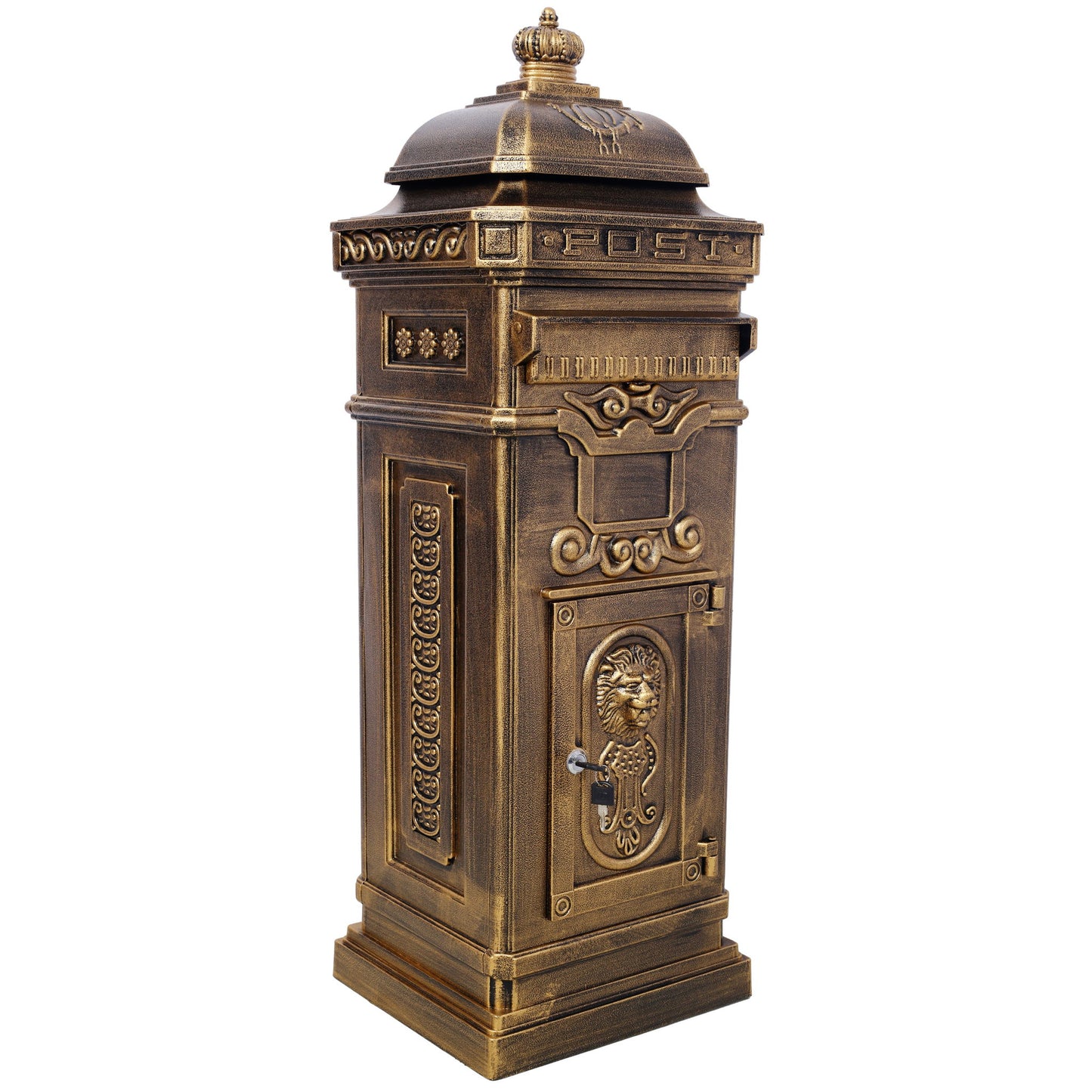 Mailboxs Residential Large-Capacity Letter Box, Rainproof Postbox Statue Daily Nest