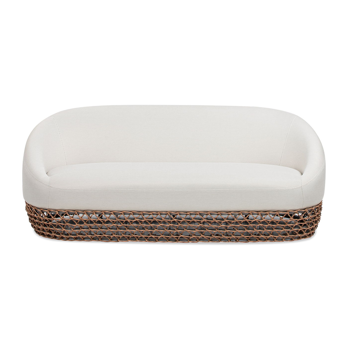 Willow - Upholstered Patio Deep Seating Sofa Jennifer Taylor Home