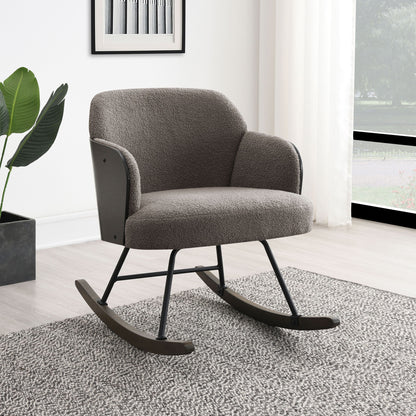 Valera - Upholstered Mid Back Rocking Chair Furniture Max