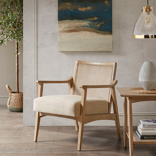 Kelly - Accent Chair - Light Brown