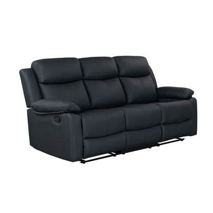 Blanche - Reclining Sofa With LED Lights Global Furniture USA