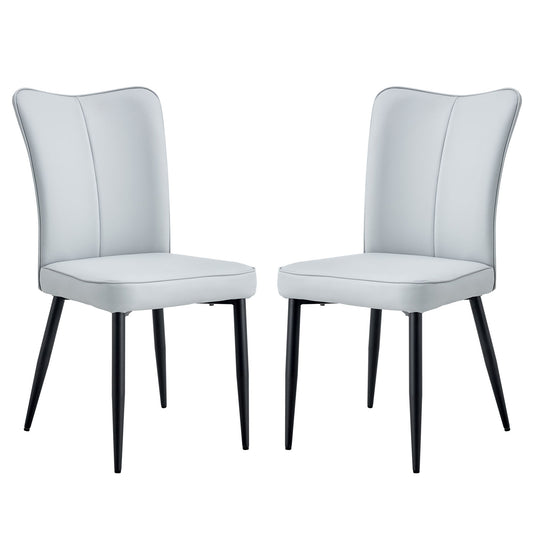 Modern Minimalist Dining Chairs (Set of 2) Home Essentials