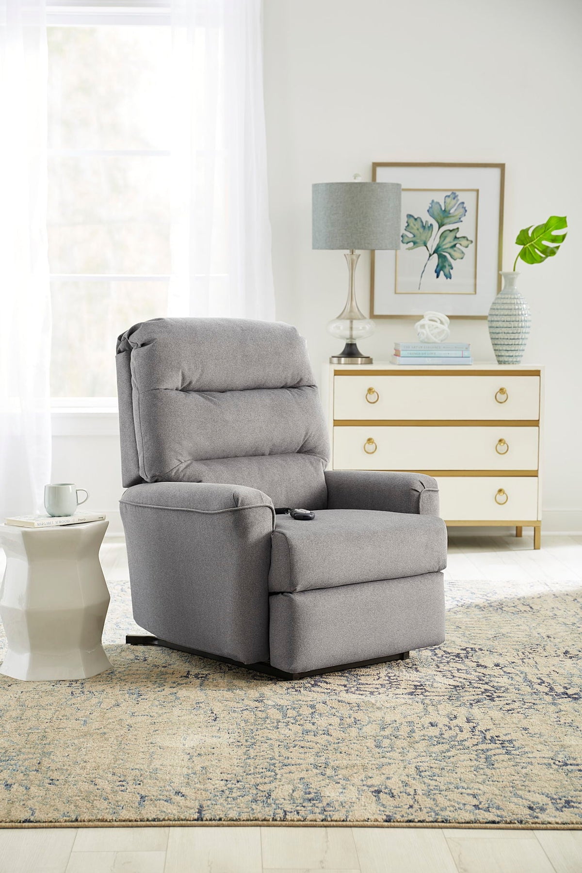Chia Dual-Motor Power Lift Recliner Best Home Furnishings