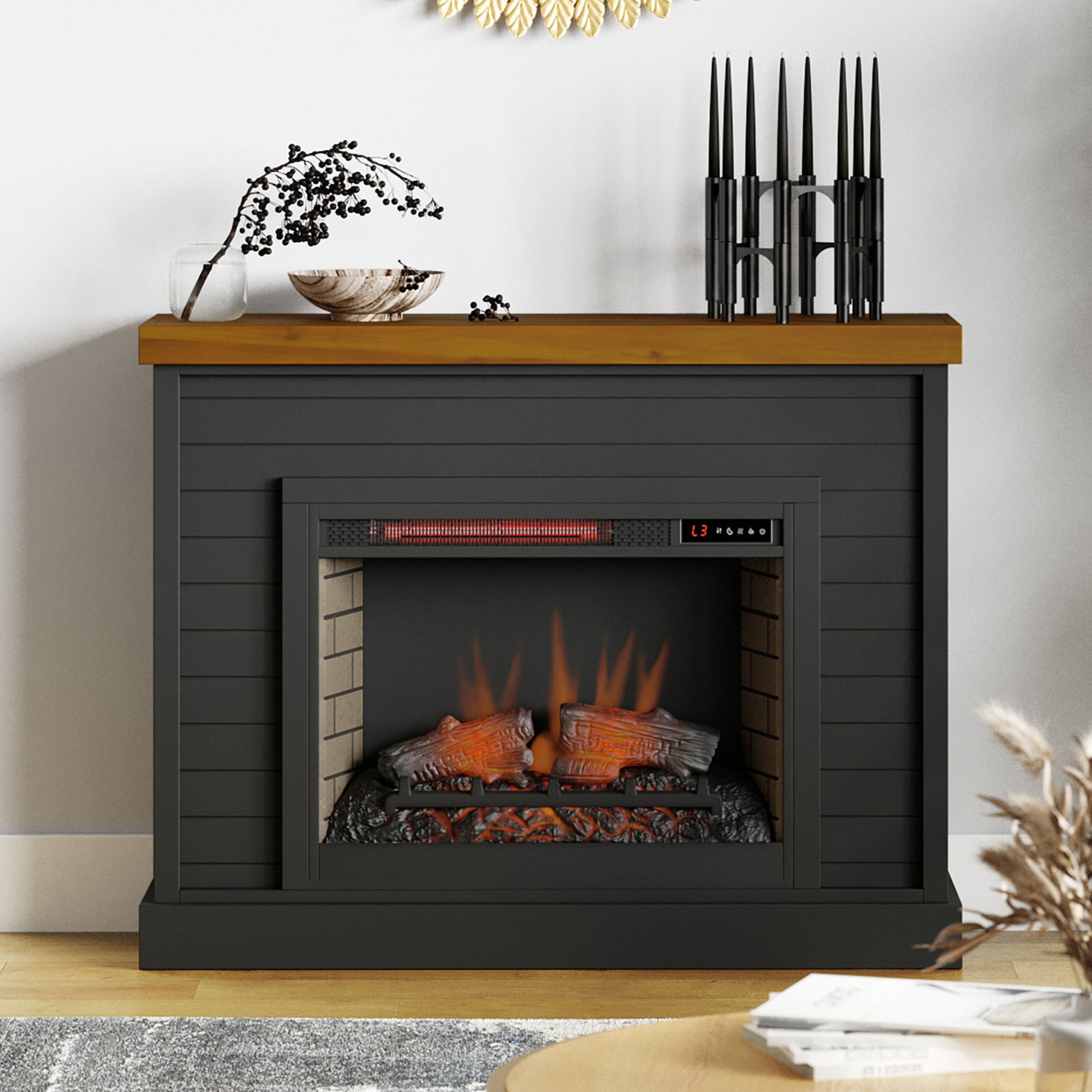 Washington - 48" Fireplace With Mantel Legends