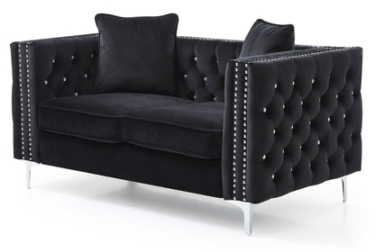 Elegant Track Arm Loveseat Glory Furniture
