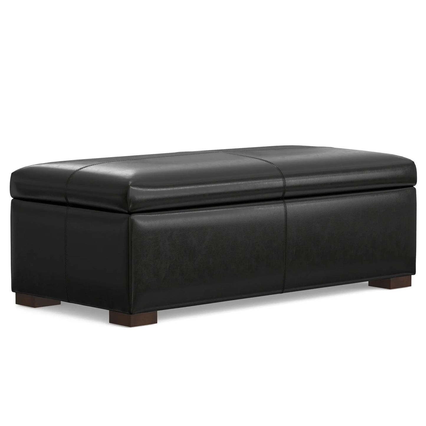 Gabbie - Coffee Table Upholstered Storage Ottoman Simpli-Home