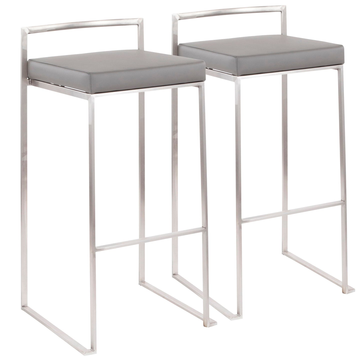 Fuji - Contemporary And Elegant Design Stackable Barstool Lumi Source