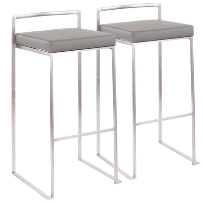 Fuji - Contemporary And Elegant Design Stackable Barstool Lumi Source