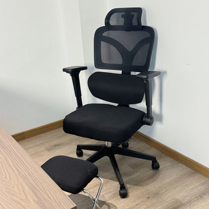 Zero Gravity Ergonomic Office Chair With 145° Recline, 3D Headrest - Black Home Essentials