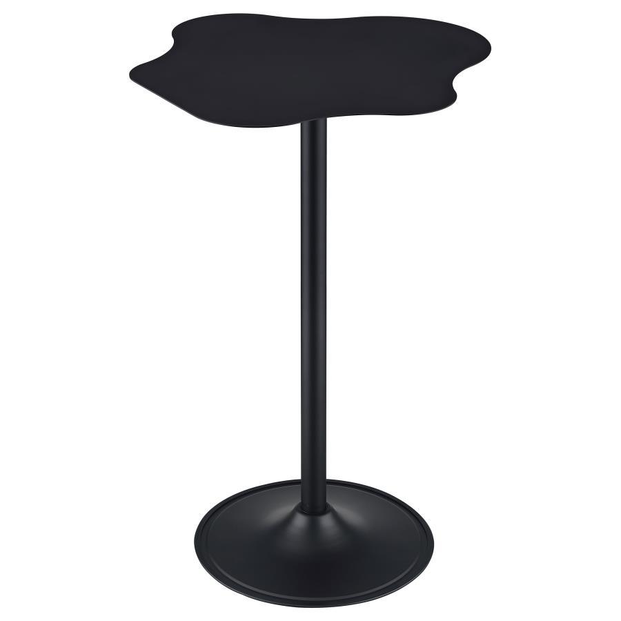 Keanu - Curved Cloud-Shaped Bistro Bar Table - Black