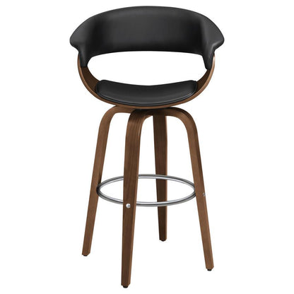 Zion - Upholstered Swivel Bar Stool CoasterEssence