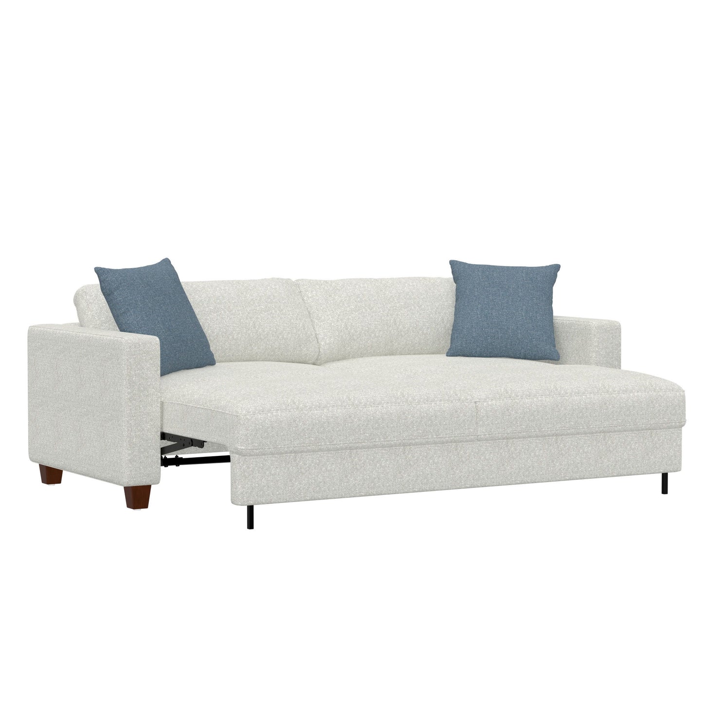 Pop Up Sleeper Sofa For Living Spaces - White Emerald Home