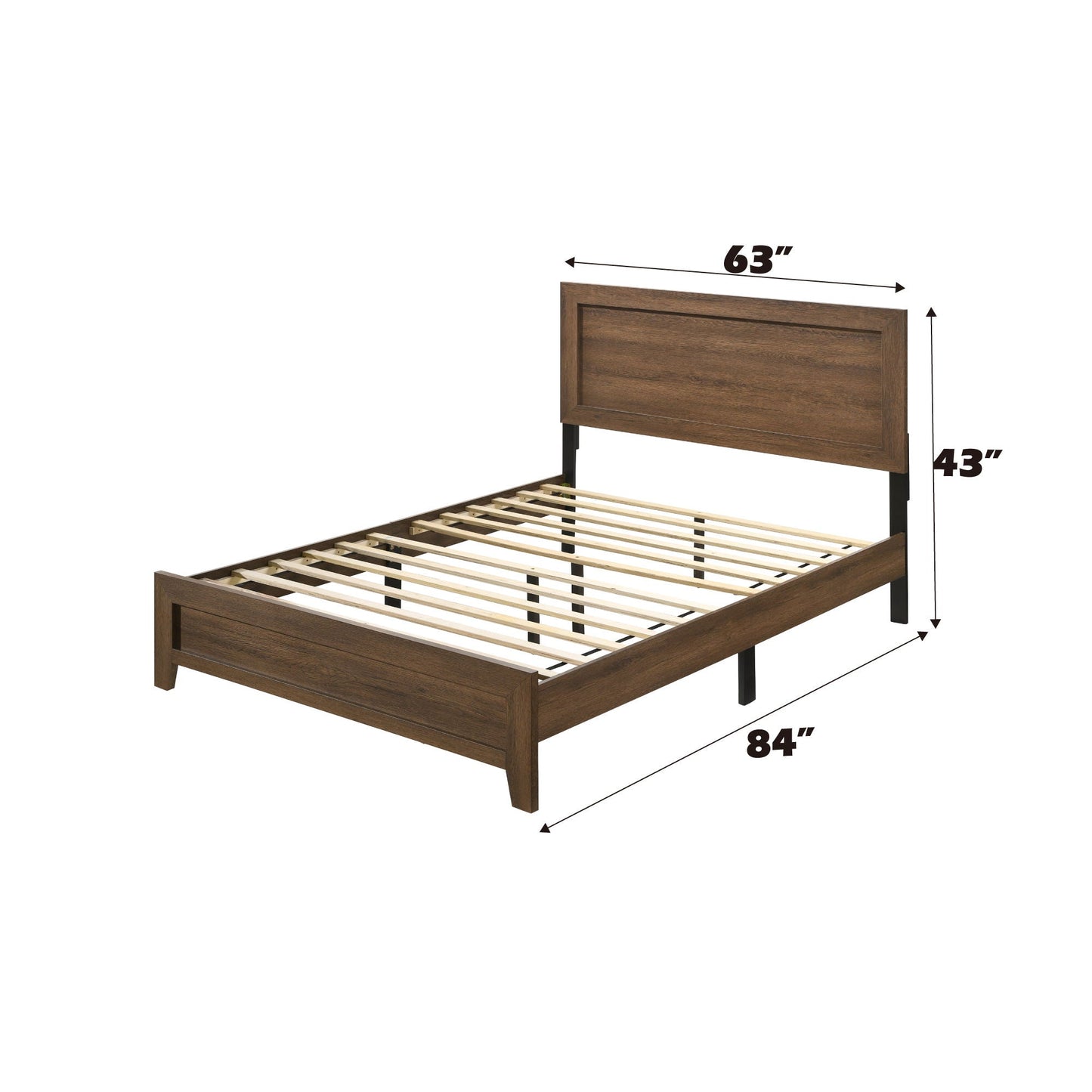 Miquell - Panel Bed Acme